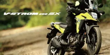 Motor Suzuki V Strom 250sx Warna Kuning